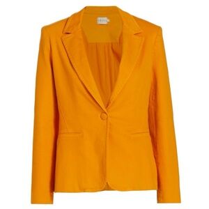 Alice & Olivia Tangerine Blazer
